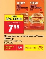 Cheeseburger z ketchupem Yeemy