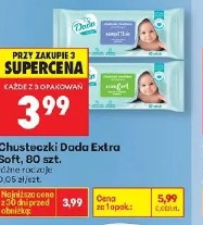 Chusteczki Dada Extra Soft, 80 szt.