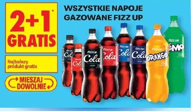 Wszystkie napoje gazowane Fizz Up