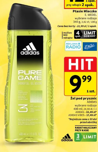 Żel pod prysznic Adidas