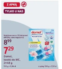 Domol, kostki do WC, 2x48 g