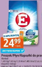 Proszek/Płyn/Kapsułki do prania E Henkel