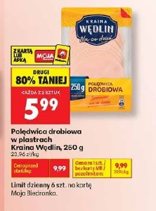 Polędwica drobiowa w plastrach Kraina Wędlin