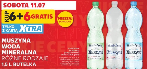 Muszyna woda mineralna różne rodzaje