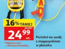 Pistolet na wodę z magazynkiem w plecaku ONE TWO FUN