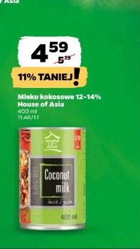 Mleko kokosowe 12-14% House of Asia