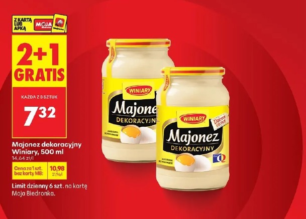 Majonez dekoracyjny Winiary