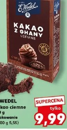 Kakao ciemne z Ghany E. Wedel