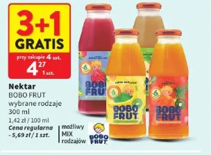 Nektar Bobo Frut wybrane rodzaje