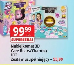 Naklejkomat 3D Care Bears/Charmsy Zestaw uzupełniający