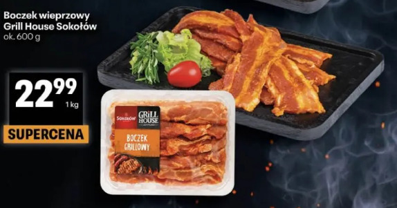 Boczek wieprzowy Grill House Sokołów