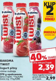 Bakoma Twist Jogurt pitny