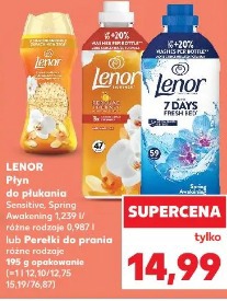 Lenor Płyn do płukania Sensitive, Spring Awakening lub Perełki do prania