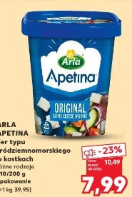 Ser typu śródziemnomorskiego w kostkach Arla Apetina