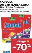 Kapsułki do zmywarek Somat
