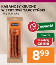 Kabanosy kruche wieprzowe Tarczyński