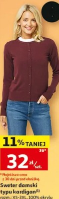 Inextenso sweter damski typu kardigan