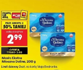 Masło Ekstra Mleczna Dolina