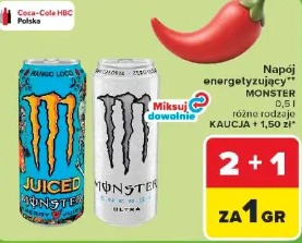 Napój energetyczny Monster