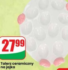 Talerz ceramiczny na jajka