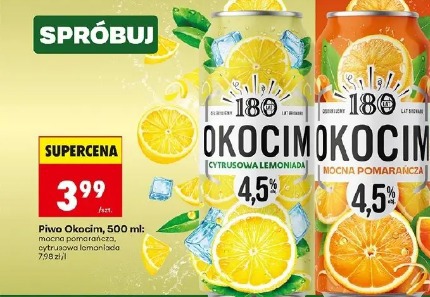 Okocim mocna pomarańcza