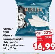 Family Fish Miruna nowozelandzka filety ze skórą