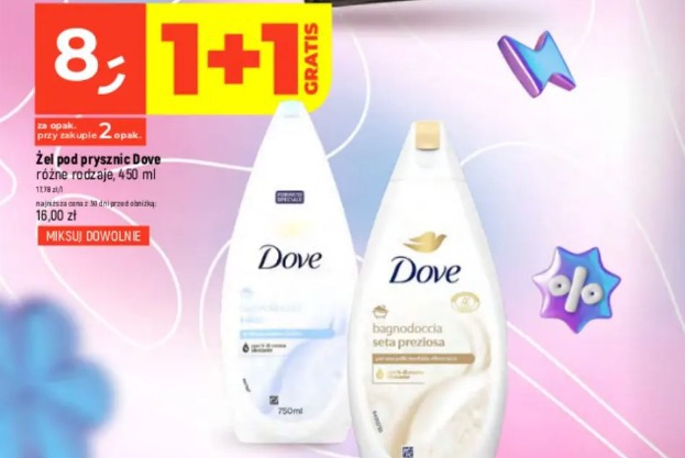 Żel pod prysznic Dove