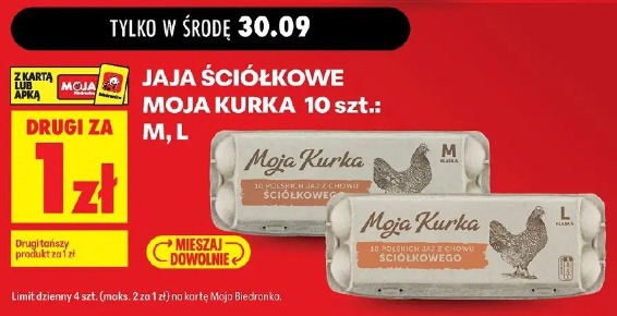 Jaja ściółkowe Moja Kurka