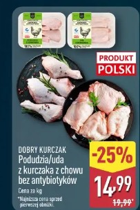 Dobry Kurczak Podudzia/uda z kurczaka z chowu bez antybiotyków