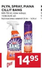 Płyn, spray, piana Cillit Bang