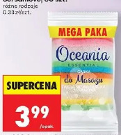 Gąbki do masażu Oceania