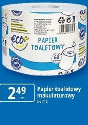Papier toaletowy makulaturowy Eco+