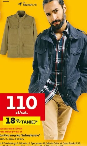 Kurtka męska Saharienne