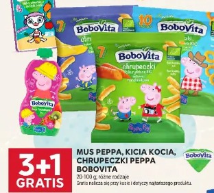 Mus Peppa, Kicia Kocia, chrupeczki Peppa Bobovita