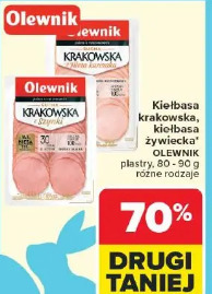 Kiełbasa krakowska, kiełbasa żywiecka OLEWNIK