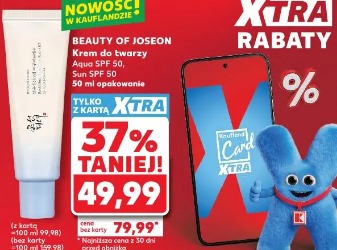 Beauty of Joseon Krem do twarzy Aqua SPF 50, Sun SPF 50 50 ml opakowanie