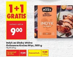 Indyk ze śliwką Wolno Gotowane Kraina Mięs