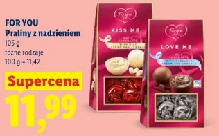 For You Praliny z nadzieniem
