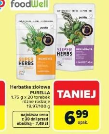 Herbatka ziołowa PURELLA