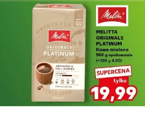 Melitta Originals Platinum Kawa mielona