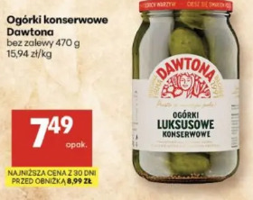 Ogórki konserwowe Dawtona