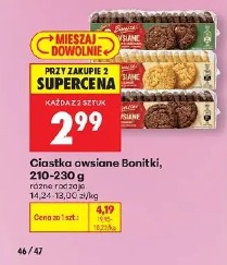 Ciastka owsiane Bonitki