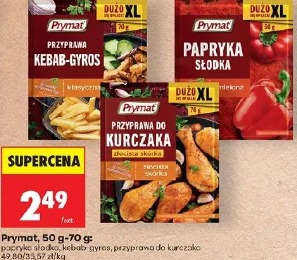 Prymat papryka słodka, kebab-gyros, przyprawa do kurczaka