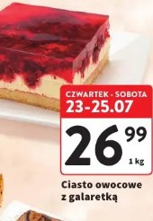 Ciasto owocowe z galaretką