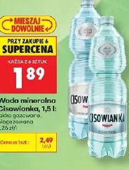 Woda mineralna Cisowianka