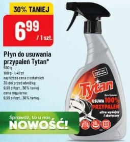 Płyn do usuwania przypaleń Tytan