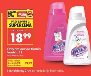 Odplamiacz do tkanin Vanish