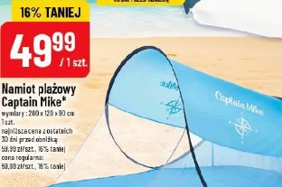 Namiot plażowy Captain Mike