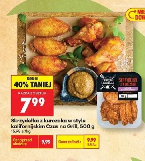 Skrzydełka z kurczaka w stylu kalifornijskim Czas na Grill