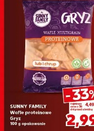 Sunny Family Wafle proteinowe Gryz